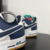 Nike Air Force 1 BRANCO E AZUL MARINHO na internet