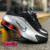 Nike Shox R4 PRETO/PRATA E VERMELHO