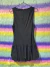 VESTIDO NEGRO CON POLLERA GLOBO 'BERSHKA' - comprar online