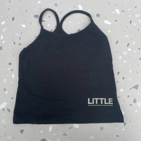MUSCULOSA NEGRA LITTLE 'AKIABARA'