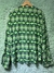 CAMISA ESTAMPADA VERDE 'ZARA' - tienda online