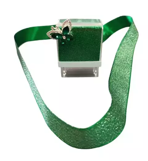 Carimbo Borboleta Glitter
