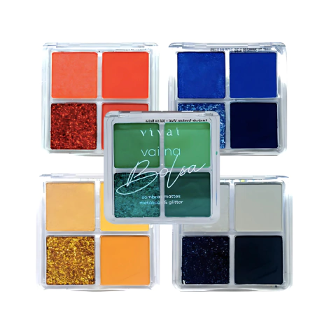 Paleta de Sombras Vai na Bolsa da Vivai