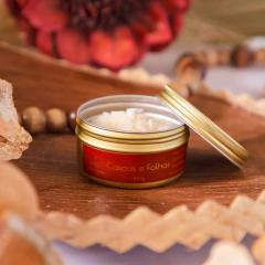 Vela Aromática Cascas e Folhas 100g - Melt the Candle