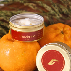 Vela Aromática Mandarina 100g na internet