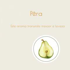 Vela Aromática Pera 100g - loja online