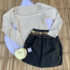 Cropped manga longa (plus size) - comprar online