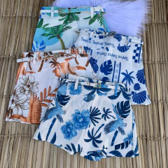 Short saia cinto
