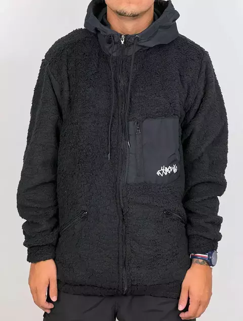Moletom Sherpa Chronic Tag Street - Preta