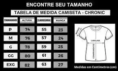 Camiseta chronic original na internet