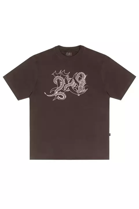 CAMISETA "DRAGON" BROWN