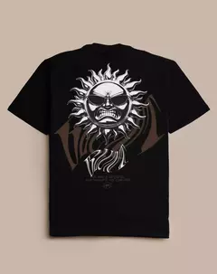 CAMISETA OVERSIZED GLEAM - PRETO