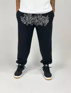 Calça Moletom Chronic Tag Wush Front - Preta - comprar online