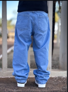 CALÇA TRIPSIDE PATCHWORK - AZUL STONED - loja online
