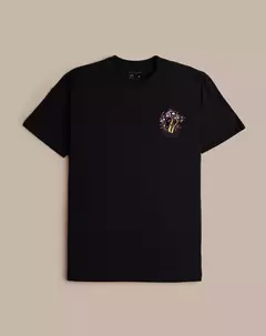 CAMISETA REGULAR MUSHY - PRETO - comprar online