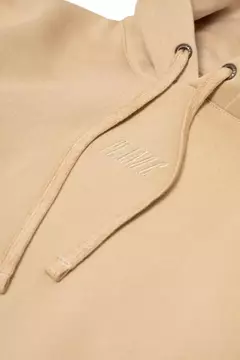 MOLETOM HOODIE "LOGO" SAFARI na internet