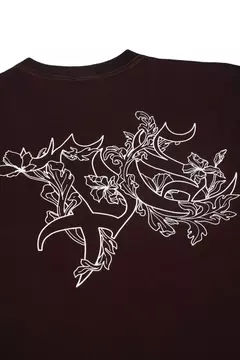 CAMISETA "PC ORNAMENT" BROWN - loja online