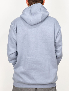 Blusa Moletom Canguru Chronic Graff Job Basic - Azul Aço - comprar online