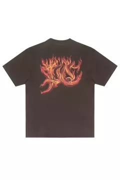 CAMISETA "FLAMES" BROWN - comprar online