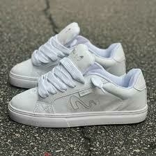 Tênis tesla all white