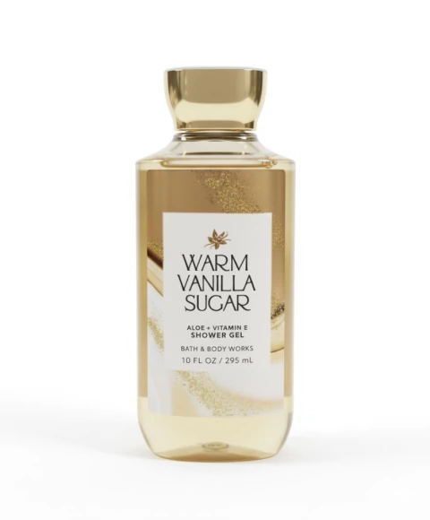 Gel Sabonete de Banho Warm Vanilla Sugar - Bath & Body Works 295ML