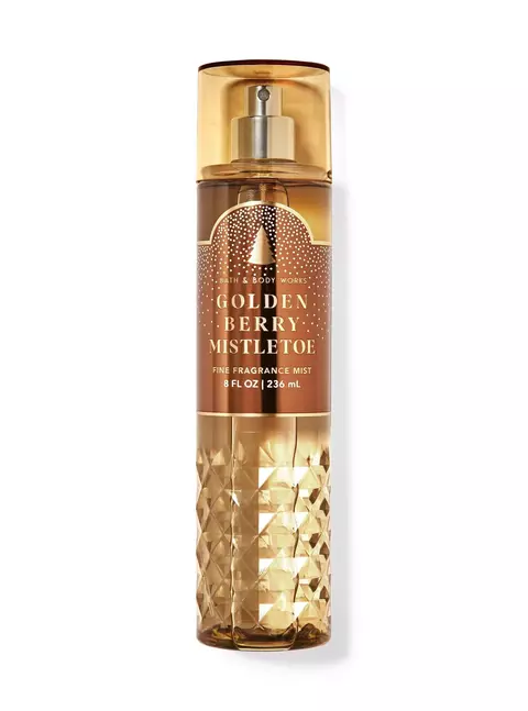 Body Splash Golden Berry Mistletoe - Bath & Body Works 236ml - comprar online