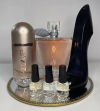 Combo decant Importados - 212 Vip Rose, La Vie e Good Girl (5ml cada)