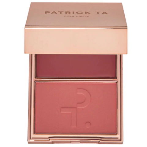 Patrick Ta Crème & Powder Blush Duo cor: She's Flushed