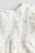 Vestido Floral Jersey Blanco | HYM - comprar online