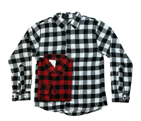 CAMISA BOTÃO XADREZ MANGA LONGA