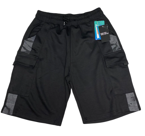 BERMUDA MOLETOM CARGO DETALHE CAMUFLADO (00059)