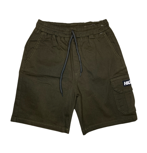 BERMUDA SARJA CARGO VERDE (00070)