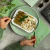Quibe de lentilha e cenoura + Fusilli de Raízes com chia ao molho branco funcional