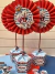 Centro de mesa con roseton - tienda online