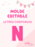 Molde LETRA "N" - comprar online