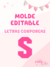 Molde LETRA "S" - comprar online