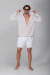 CAMISA MANGA LONGA HORIZONTE BEGE - comprar online