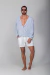 CAMISA MANGA LONGA HORIZONTE AZUL - loja online