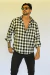 CAMISA XADREZ MANGA LONGA BLACK