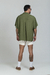 CAMISA VISCOSE COM PREGA VERDE - Cosmen
