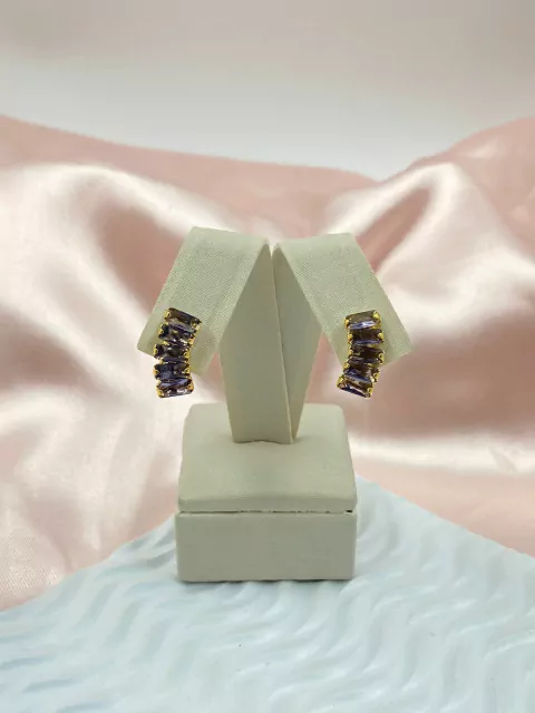 Brinco De Zircônia - Bijuterias Atacado