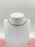 Choker Folheada Dourada