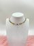 Choker Folheada Dourada
