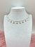 Choker Folheada Prata Estrela