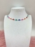 Choker Folheada Prata