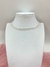Choker Folheada Prata