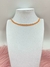 Choker Folheada Prata - comprar online