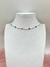 Choker Folheada Prata