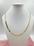 Colar Longo Folheado Dourado