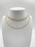 Choker Dupla Dourada